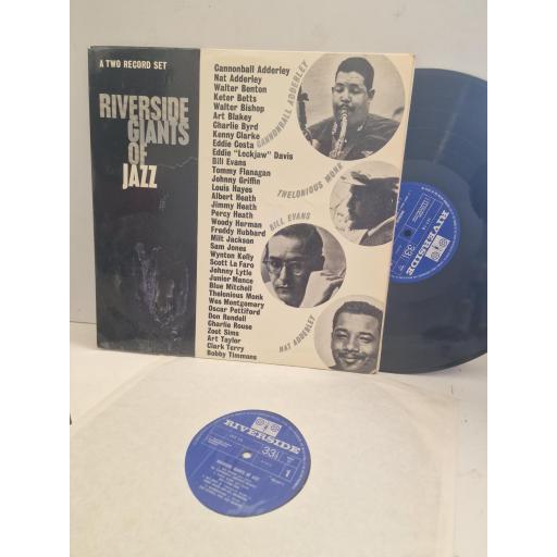 RIVERSIDE GIANTS OF JAZZ A Two Record Set JET 1A-B 12” 2x LP