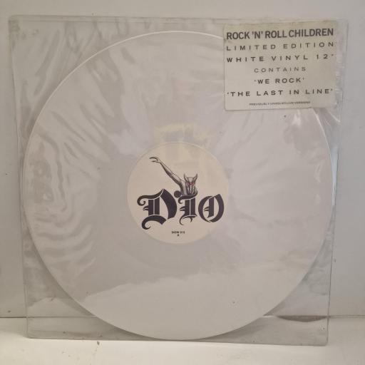 DIO Rock n Roll Children DIOW 512 12” single white vinyl