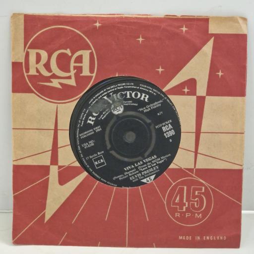 ELVIS PRESLEY Viva Las Vegas What’d I Say RCA 1390 7" Single