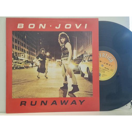 BON JOVI Runaway VERX 14 12” LP