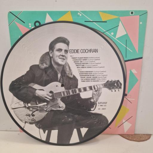 EDDIE COCHRAN Eddie Cochran AR-30011 12” LP PICTURE DISC