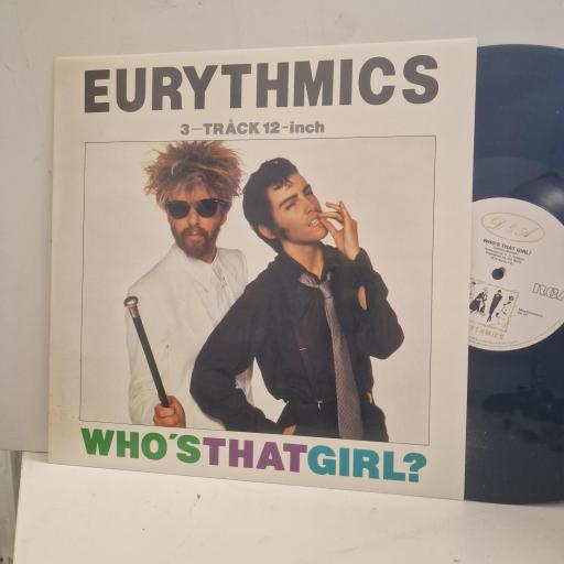 EURYTHMICS Who’s That Girl? DAT 3 12” LP