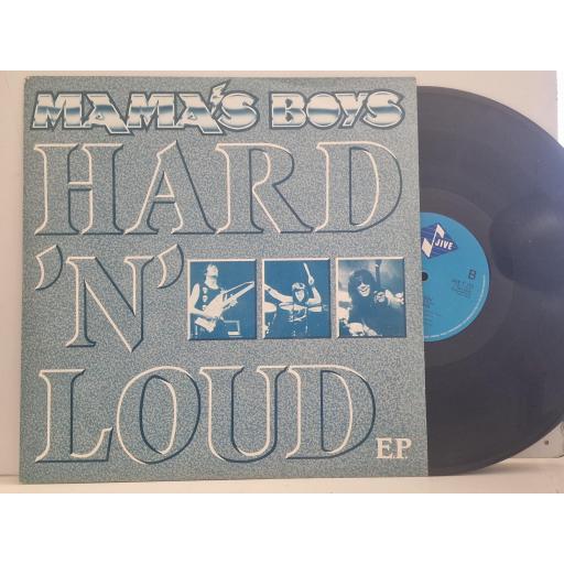 MAMAS BOYS Hard n Loud JIVE T 110 12” LP