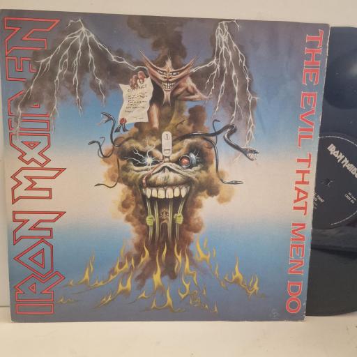 IRON MAIDEN The Evil That Men Do 12EM 64A 12” single