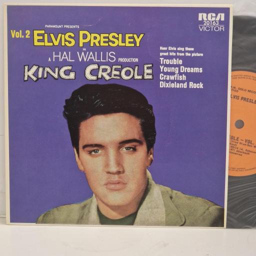 ELVIS PRESLEY King Creole Soundtrack Volume 2 RCA 20163 7" Single