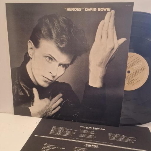 DAVID BOWIE Heroes PL 12522 12” LP