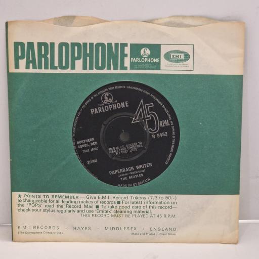 THE BEATLES Paperback Writer Rain R 5452 7" Single