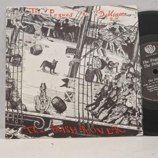 THE POGUES & THE DUBLINERS The Irish Rover BUY 258 7" Single