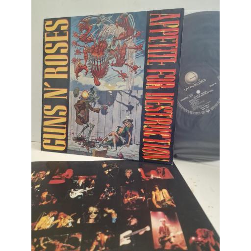 GUNS N ROSES Appetite for Destruction WX 125 12” LP