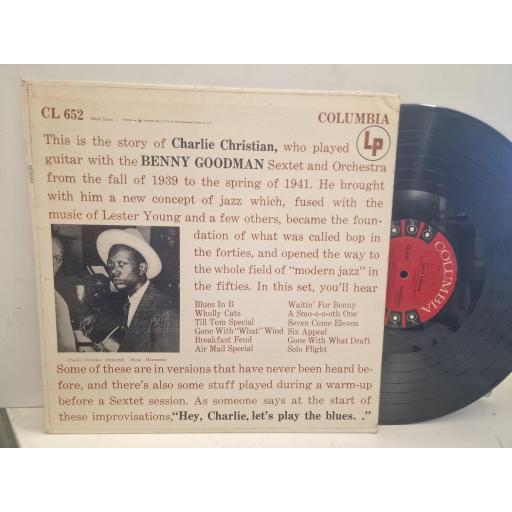 CHARLIE CHRISTIAN with Benny Goodman CL 652 12” LP