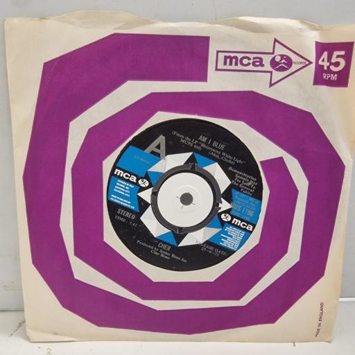 CHER Am I Blue How Long Has This Been Going On MUS 1196 7" Single