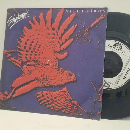 SHAKATAK Night Birds POSP 407 7" Single