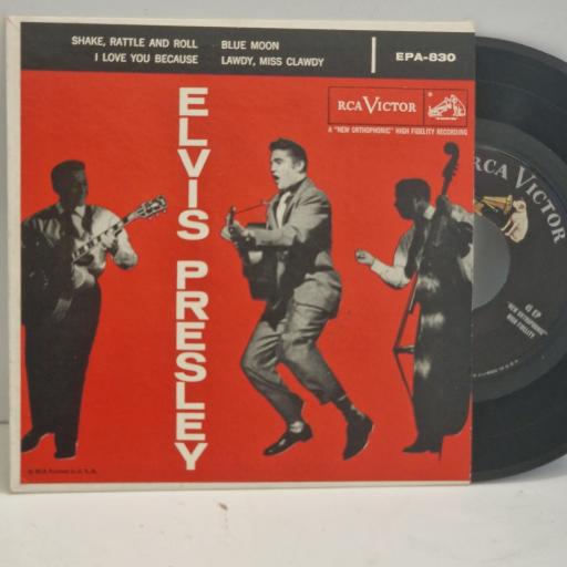 ELVIS PRESLEY Elvis Presley EPA-830 7" Single