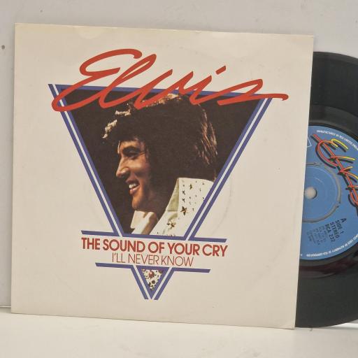 ELVIS PRESLEY The Sound of Your Cry I’ll Never Know RCA 232 7" Single