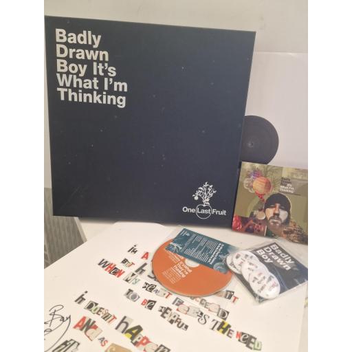 BADLY DRAWN BOY It’s What I’m Thinking OLFCDX001 12” LP + CDs SET