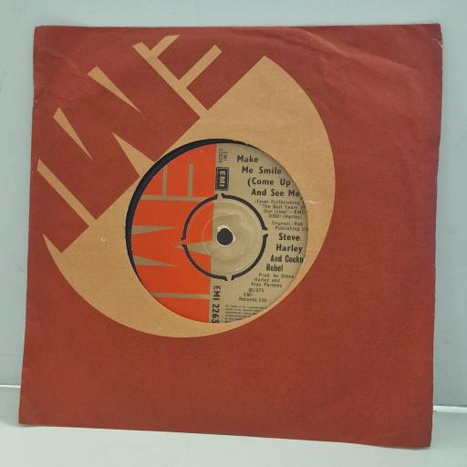 STEVE HARLEY & COCKNEY REBEL Make Me Smile Another Journey EMI 2263 7" Single