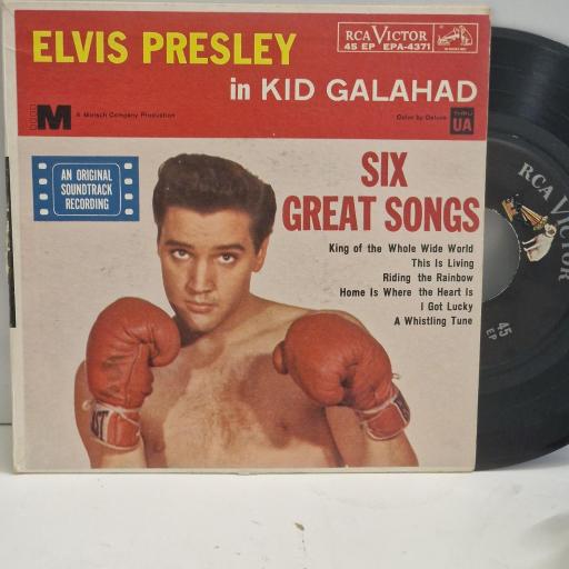 ELVIS PRESLEY Kid Galahad Soundtrack EPA-4371 7" Single