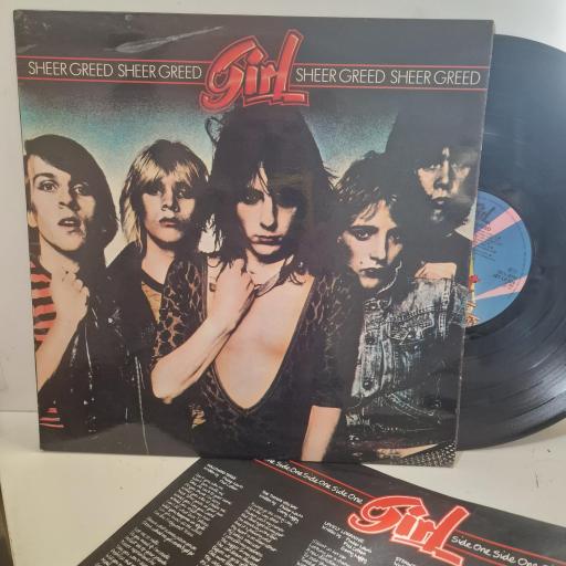 Girl SHEER GREED LP 224 12” LP
