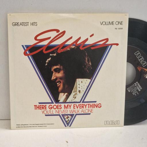 ELVIS PRESLEY You’ll Never Walk Alone There Goes My Everything PB-13058 7" Single