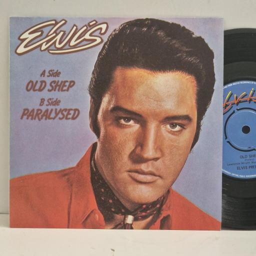 ELVIS PRESLEY Old Shep Paralysed PB 9334 7" Single