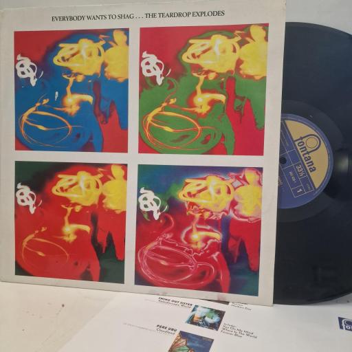 THE TEARDROP EXPLODES Everybody Wants to Shag 842 439-1 12” LP