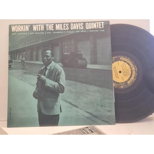 MILES DAVIS Workin with the Miles Davis Quintet OJC-296 12” LP