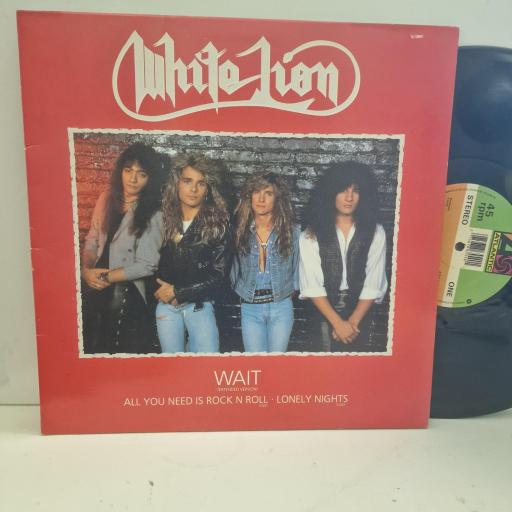 WHITE LION Wait Extended Version A9063 12” LP