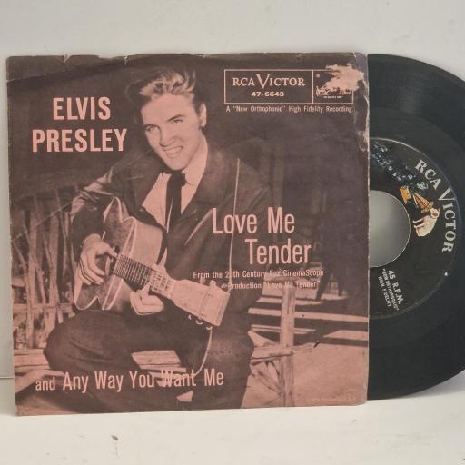 ELVIS PRESLEY Love Me Tender Any Way You Want Me 47-6643