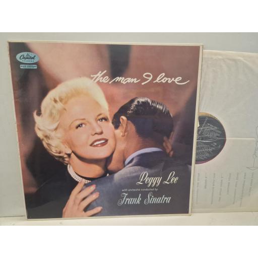 PEGGY LEE The Man I Love T 864 12” LP