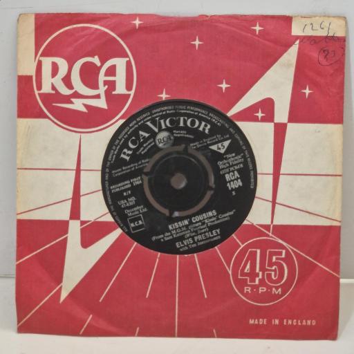 ELVIS PRESLEY Kissin’ Cousins It Hurts Me RCA 1404 7" Single
