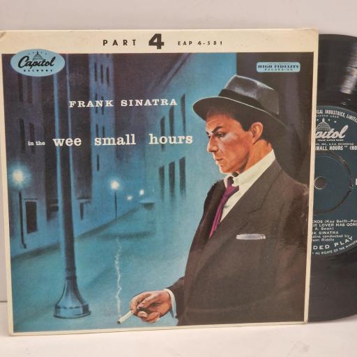 FRANK SINATRA In the Wee Small Hours Part 4 EAP4-581 7” EP