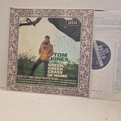 TOM JONES Green Green Grass of Home SKL 4855 12” LP