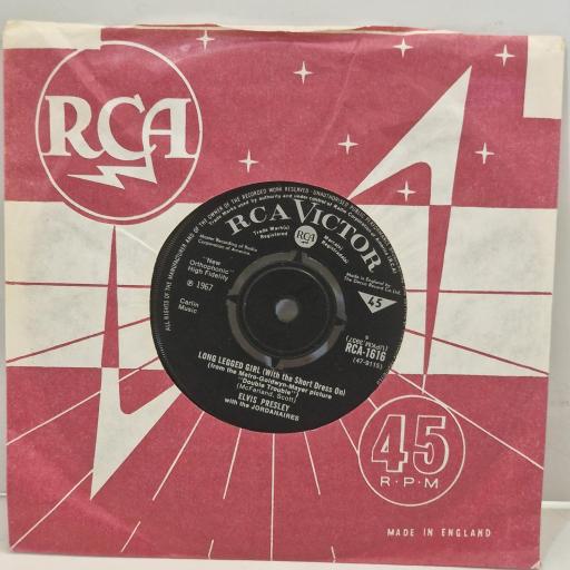 ELVIS PRESLEY That’s Someone You Never Forget Long Legged Girl RCA 1616 7" Single