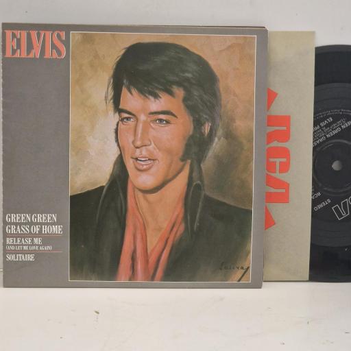 ELVIS PRESLEY Green Green Grass of Home RCA 405 7" Single
