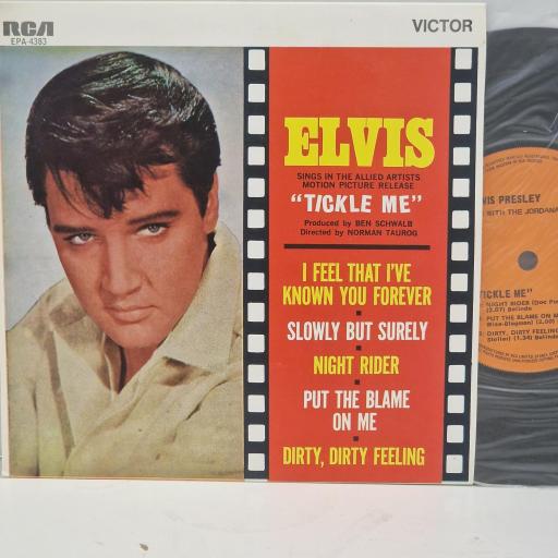 ELVIS PRESLEY Tickle Me Soundtrack EPA-4383 7" Single