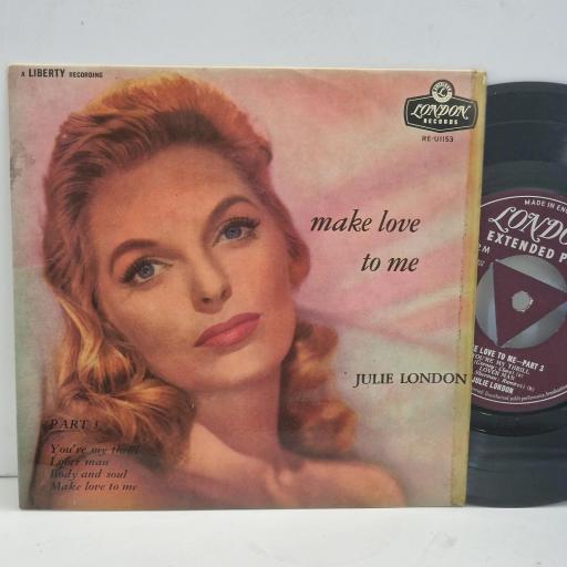 JULIE LONDON Make Love to Me RE-U 1153 7” EP