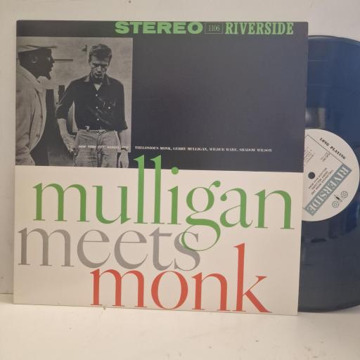 THELONIOUS MONK + GERRY MULLIGAN Mulligan Meets Monk OJC-301 12” LP