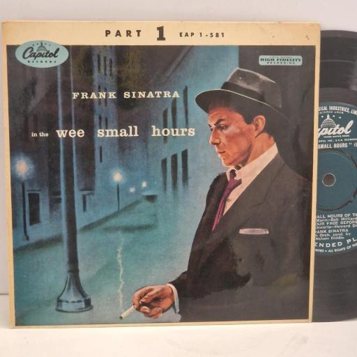 FRANK SINATRA In the Wee Small Hours Part 1 EAP1-581 7” EP