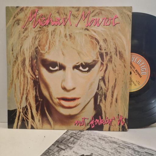 MICHAEL MONROE Not Fakin It 838 627-1 12” LP