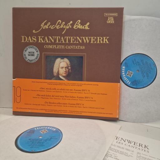 BACH Das Kantatenwerk Complete Cantatas 6.35 341-2 12” 2x LP Box Set