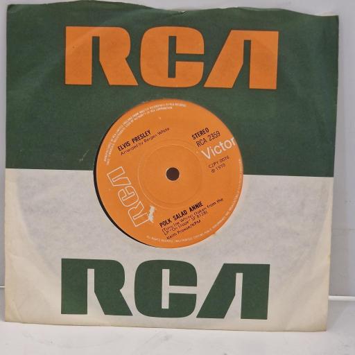 ELVIS PRESLEY Polk Salad Annie C C Rider RCA 2359 7" Single