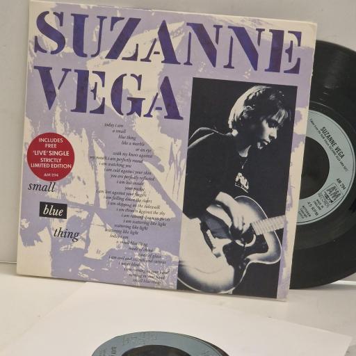 SUZANNE VEGA Small Blue Thing AM 294 7” 2x singles
