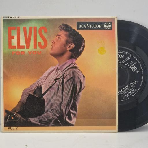 ELVIS PRESLEY For You Vol 2 RCX 7143 7” EP