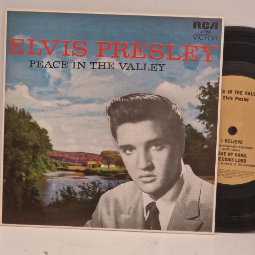 ELVIS PRESLEY Peace in the Valley RCA 20065 7" Single