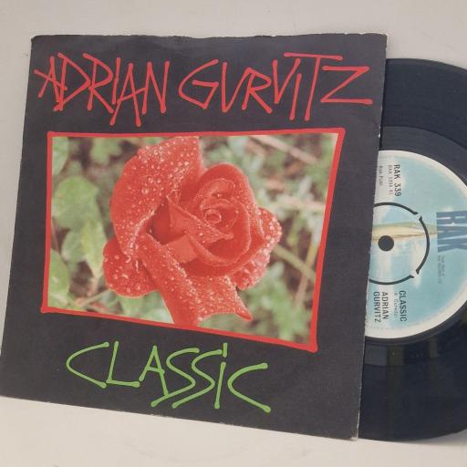 ADRIAN GURVITZ Classic RAK 339 7" Single