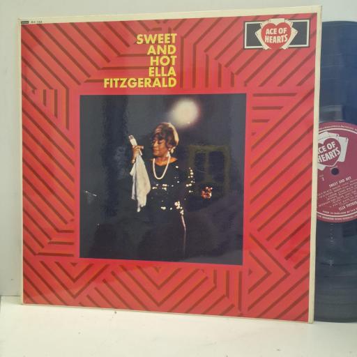 ELLA FITZGERALD Sweet and Hot AH 153 12” LP