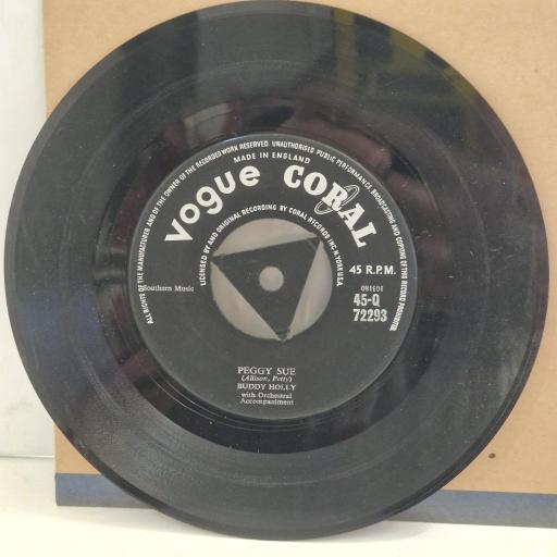 BUDDY HOLLY Everyday Peggy Sue 72293 7" Single