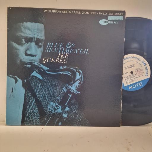 IKE QUEBEC Blue and Sentimental BLP 4098 12” LP