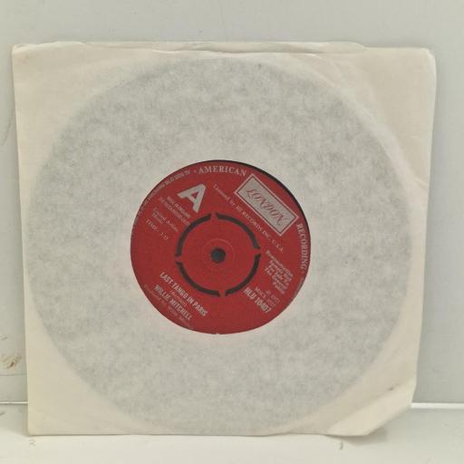 WILLIE MITCHELL Last Tango in Paris Six to Go HLU 10407 7" Single