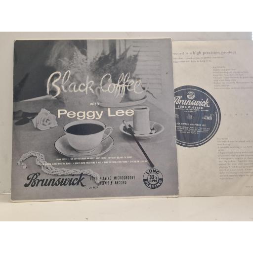 PEGGY LEE Black Coffee with Peggy Lee LA 8629 10” LP